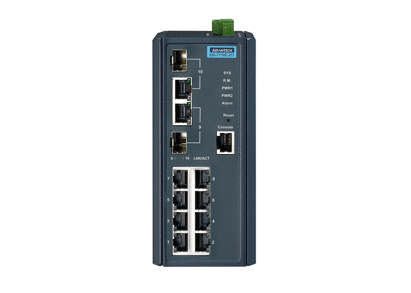 EKI-7710_front EKI-7710E-2CI | Frontansicht