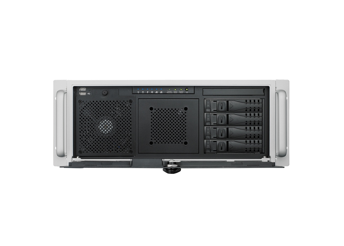 Entry Level - HPC Server Frontansicht, offen Entry Level - HPC Server Frontansicht, offen
