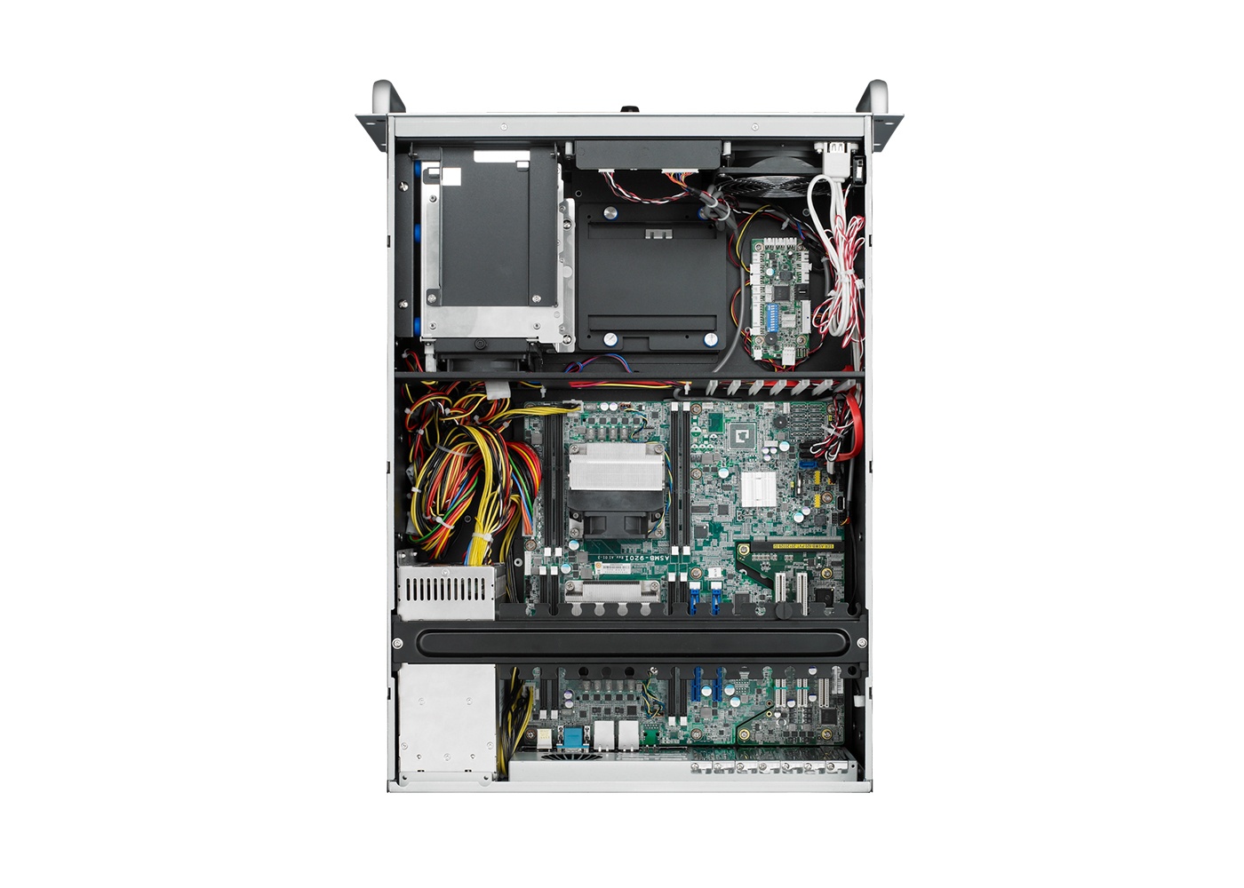 Entry Level - HPC Server Vogelansicht Entry Level - HPC Server Vogelansicht