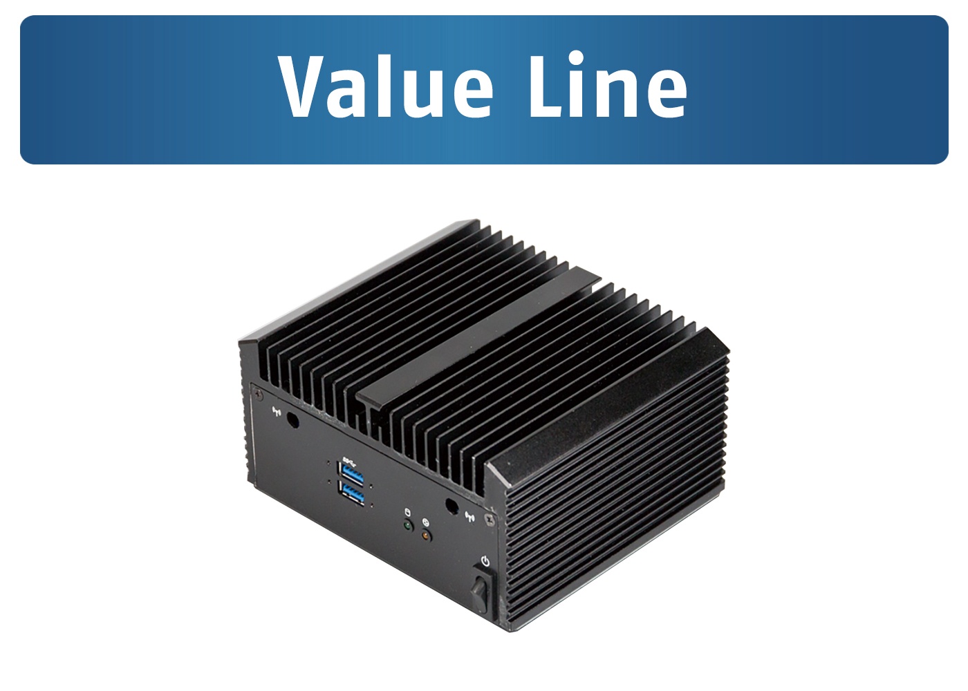 QBiX-KBLA7100H-A1_front_schraeg Mini Embedded PC GIGAIPC QBiX-KBLA7100H-A1