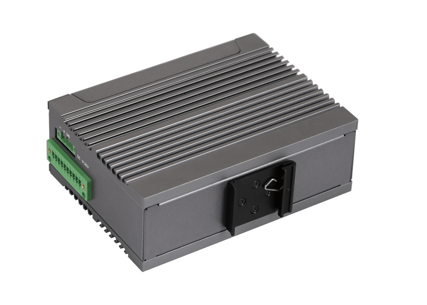 QBiX-Pro-GLKA5005HD-A1_seite2_schraeg Embedded PC QBiX-Pro-GLKA5005HD-A1 Seitenansicht 2