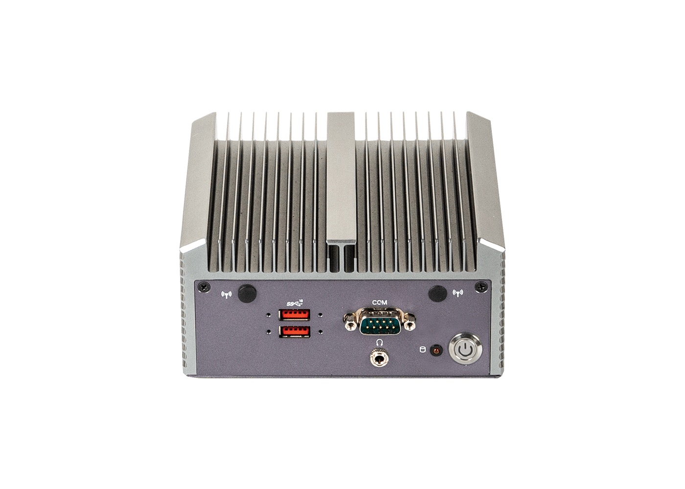 QBiX-WHLA8265H-A1_rueckseite Rückseite des Mini Embedded PC GIGAIPC QBiX-WHLA8265H-A1