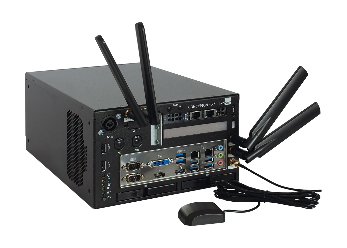 Concepion-tXf-L-v3-Copy-Station - Wi-Fi/Bluetooth und GNSS/LTE (optional) (Abb. ohne QuickTray®-v3 Aufsatz) Concepion-tXf-L-v3-Copy-Station - Wi-Fi/Bluetooth und GNSS/LTE (optional) (Abb. ohne QuickTray®-v3 Aufsatz)